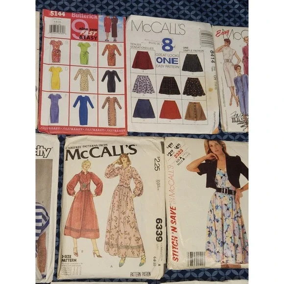Vtg Lot of (14) CUT Women's Sz 4-10 Simplicity,McCalls Butterick Sewing Pattern - Picture 3 of 7